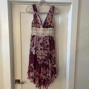Free People Floral Dress - HighLow Hem - Size 4